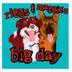 (英文圖書)Riggs & Maggie's Big Day: A day in the life of two very happy dogs. 平裝版, Createspace Independent Pub..., 英文