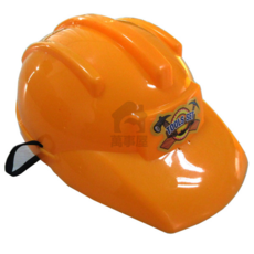 萬事屋 仿真玩具工程帽A0532 兒童角色扮演工程師安全帽, 橘黃色, 1個