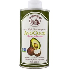 LA TOURANGELLE AvoCoco酪梨油 無麩質素食, 1個, 500毫升