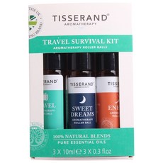 TISSERAND 滴莎藍德 純精油旅行包, 3個, 10ml