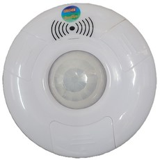 感應王 CY-131吸頂式微波感應器(全電壓-台灣製)(可調時間 日夜 距離及長亮)(通過NCC認證), 1個