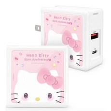 GARMMA Hello Kitty 65W 氮化鎵雙孔充電器