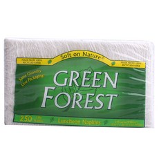 GREEN FOREST 午餐餐巾紙 250pcs, 1個, 250件