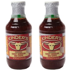 KINDER'S BBQ甜辣醬, 2個, 567克