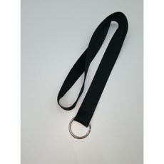 【富巨金】20mm識別證帶/證件帶/2cm寬高速帶/特多龍 (鑰匙圈) - 辦公室/學校識別證件掛繩, 黑色