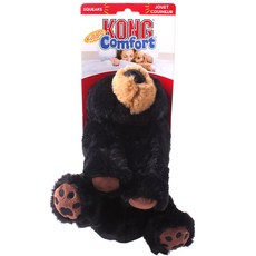 KONG 動物造型絨毛寵物發聲玩偶 L號, 1個, 熊