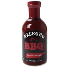 ALLEGRO 燒烤醬 辣味, 1個, 510克