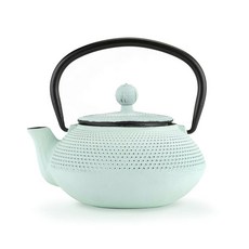Pinky up Mico鑄鐵茶壺, 淺藍