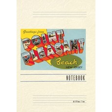 (英文圖書) Vintage Lined Notebook Greetings from Point Pleasant Beach New Jersey 平裝版, Found Image Press, 英文