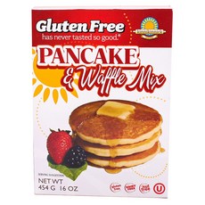 kinnikinnick FOODS 無麩質煎餅和華夫餅混合, 1個, 454克