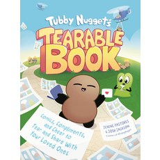 (英文圖書) Tubby Nugget's Tearable Book: Comics Compliments and Cheer to Tear and Share with Your Love... 平裝版, Tarcherperigee, 英文