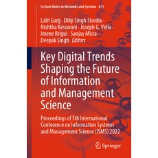 (英文圖書) Key Digital Trends Shaping the Future of Information and Management Science: Proceedings of 5... 平裝版, Springer, 英文