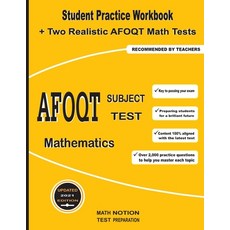 AFOQT Subject Test Mathematics: Student Practice Workbook + Two Realistic AFOQT Math Tests 平裝版, Math Notion, 英文