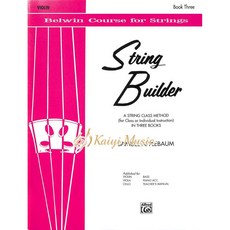凱翊 AF String Builder 小提琴技巧教本 第3冊 BELWIN