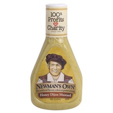 NEWMAN'S OWN 蜂蜜第二芥末, 1個, 473毫升