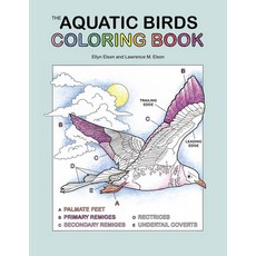 The Aquatic Birds Coloring Book 平裝版, Collins Reference, 英文