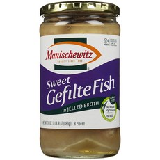 Manischewitz Sweet Gefeld 魚, 1個, 680克
