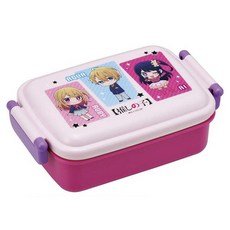 Skater 方型扣式單層分隔便當盒 微波爐適用 450ml, 1個, 我最喜歡的孩子