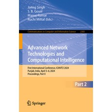 (英文圖書) Advanced Network Technologies and Computational Intelligence: First Internation... 平裝版, Springer, 英文