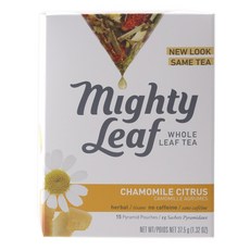 mighty Leaf 洋甘菊柑橘三角茶包, 15包, 2.5g