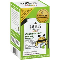 ZARBEE'S 糖漿+葡萄 10入, 1瓶, 30ml