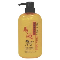 馬油弱酸性沐浴乳, 1個, 600ml