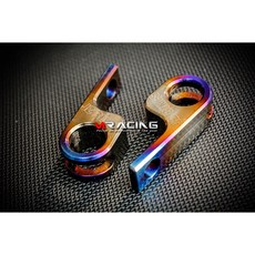 【炫富精品】傑能商行 鈦合金廢油管支架 適用勁戰車系