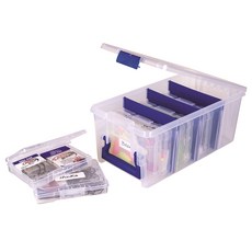 Flambeau 終端文件挎包工具箱, 藍色+透明