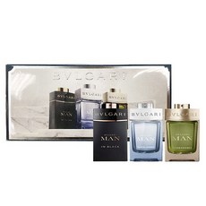 BVLGARI 寶格麗 當代真我男性香精 15ml+森林之光男性淡香精 15ml+極地冰峰男性淡香精 15ml組, 1個