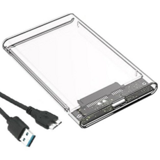 2.5吋 SATA 透明硬碟外接盒 (USB3.0), 1個, N