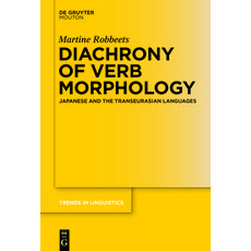 (英文圖書) Diachrony of Verb Morphology 精裝版, Walter de Gruyter, 英文