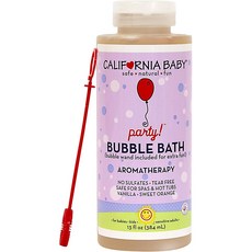 CALIFORNIA BABY 加州寶寶 Party泡泡入浴劑+吹泡泡棒, 1罐, 384ml