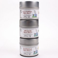 GUSTUS VITAE 鹽 3種, 加州 96g + 芥末 86g + Chipotle 84g, 1個