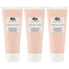 ORIGINS 品木宣言 Original Skin Retexturizing面膜 含玫瑰泥 75ml, 3個, 1個