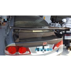喜美八代 K12 TR-M款 戰鬥尾翼 單層尾翼 卡夢尾翼 通用型 空力套件, 素材  9500