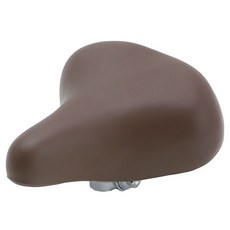 成人用柔軟自行車坐墊, 1個, 棕色