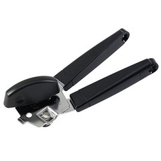 goodcook 開罐器鉻塑料經典開罐器, 1個, 黑色的