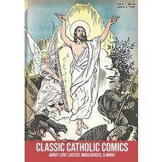 (英文圖書) Classic Catholic Comics: About Lent Easter Indulgences and More! 平裝版, Independently Published, 英文