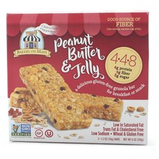 BAKERY ON MAIN 花生醬軟糖堅果燕麥棒, 1盒, 170g