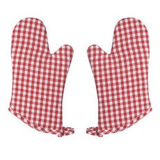 Now Designs Now Designs烤肉經典格紋, 1個, 紅+白