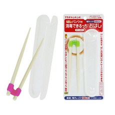 Akachan 阿卡將 盒裝幼兒練習筷, 1套, 粉色