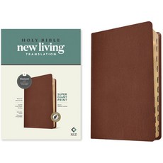 (英文圖書) NLT Super Giant Print Bible Filament-Enabled Edition Leather, Tyndale House Publishers, 英文, 皮革