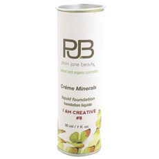 PlainJaneBeauty 奶油礦物粉底液 30ml, 1瓶, 8 I Am Creative