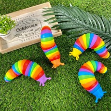 扭扭毛毛蟲 舒壓玩具, Multi-color