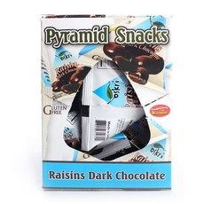 Oscrio Organics Pyramid Snack Raisen 黑巧克力, 12件, 28克