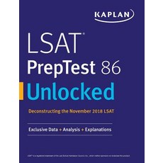 LSAT PrepTest 86 Unlocked:Exclusive Data + Analysis + Explanations, Kaplan Publishing, 英文, 平裝版