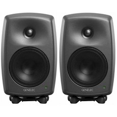 Genelec 8040B 監聽喇叭 一對 深灰色 白色 金屬色 專業監聽喇叭, 8040B 深灰色