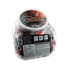 Radians 降噪耳機電子射擊耳罩, 100入, 橘子