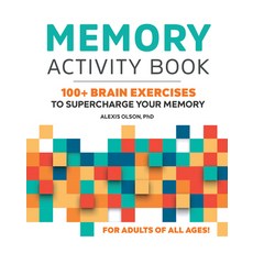(英文圖書) Memory Activity Book: 100+ Brain Exercises to Supercharge Your Memory 平裝版, Rockridge Press, 英文