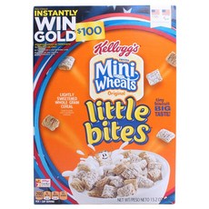 Kellogg's 家樂氏 MiNi Wheals迷你早餐穀物方塊 原味, 1盒, 431g